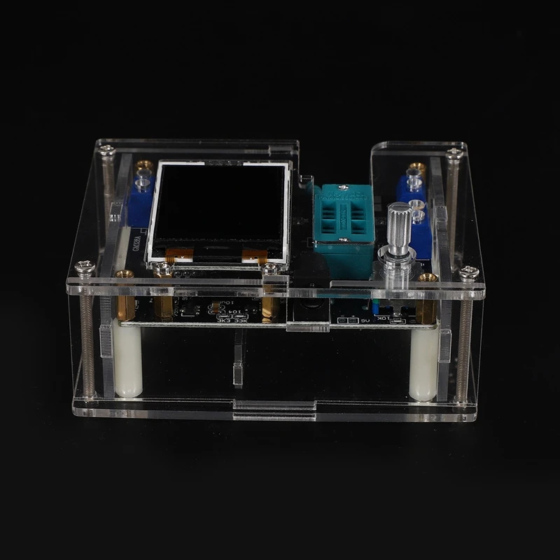 

Mega328 Full Assembled Transistor Tester LCR Diode Capacitance ESR Meter PWM Square Wave Frequency Signal Generator