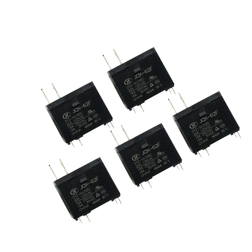 

5pcs Water Heater Microwave Oven Special-purpose Relay, Coil Voltage 12VDC