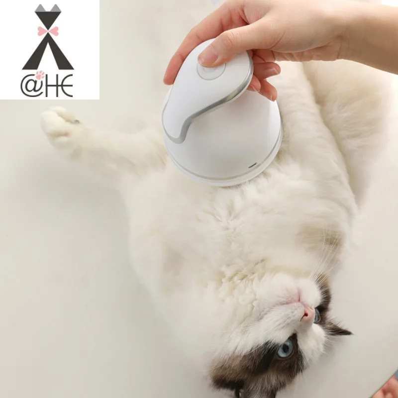 @ HE Pet интеллектуальный зарядный кошачий Массажер USB 3D массажер для головы кошки