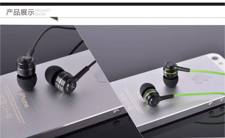 Оригинальные наушники Soundmagic ES18 в ухо, Hi-Fi наушники-вкладыши, наушники с хорошей шумоизоляцией, удобные для ipod mp3 плеера