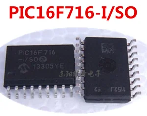 Mxy PIC16F716-I/SO PIC16F716 16F716 SOP18 IC MCU 8BIT 3.5KB FLASH 18SOIC 1-100PCS