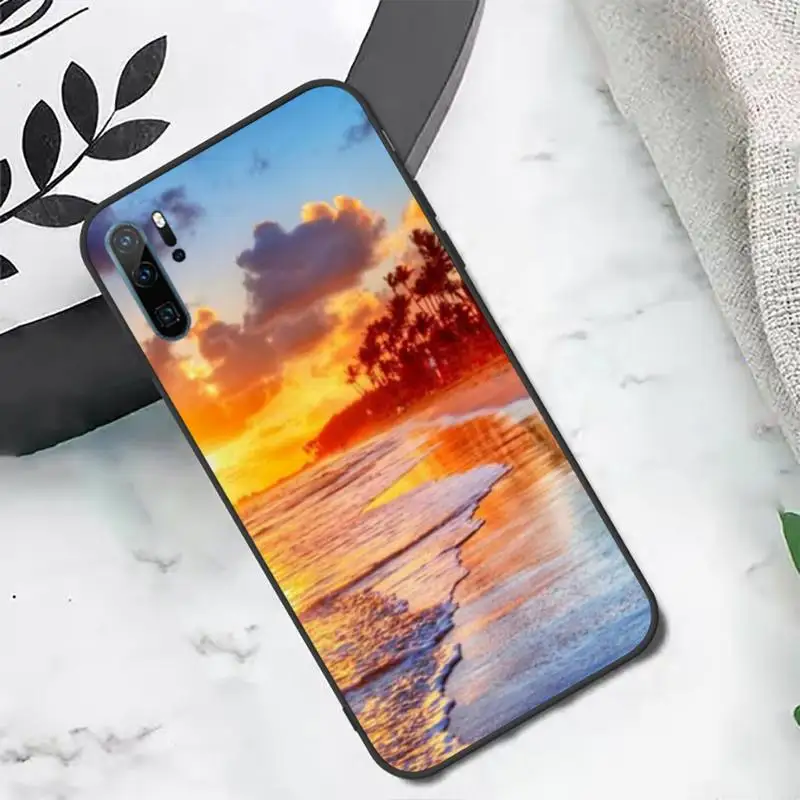 

Sunset view of Bali Phone Case For Huawei P20 P30 P40 lite Pro P Smart 2019 Mate 10 20 Lite Pro Nova 5t