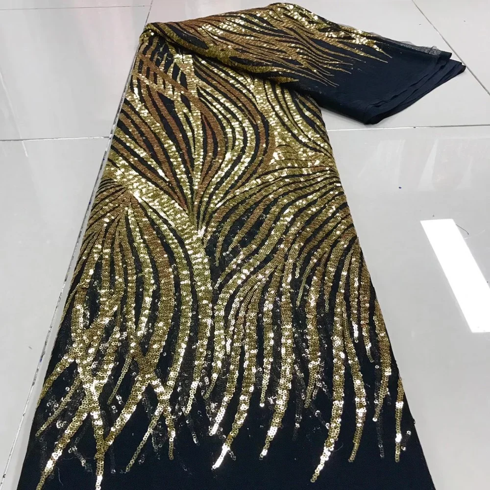 Нигерия африканская кружевная ткань 2020 высокое качество с блестками вышивка