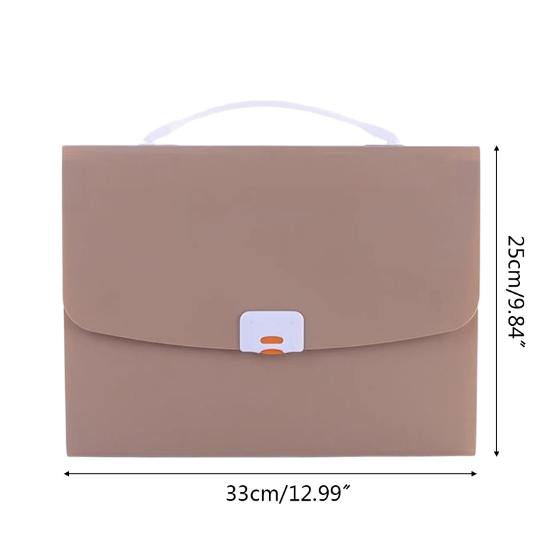 

Portable Handheld A4 Business Document Organ Bag File Folder Storage Organizer Student Test Paper Holder Pack