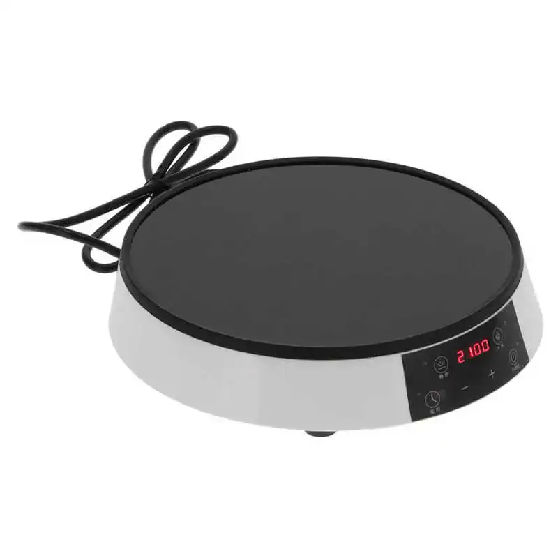 

Electric Induction Cooker Portable Induction Cooktop Multi Level Power Adjustable for Iron Saucepan Iron Small Milk Pot for