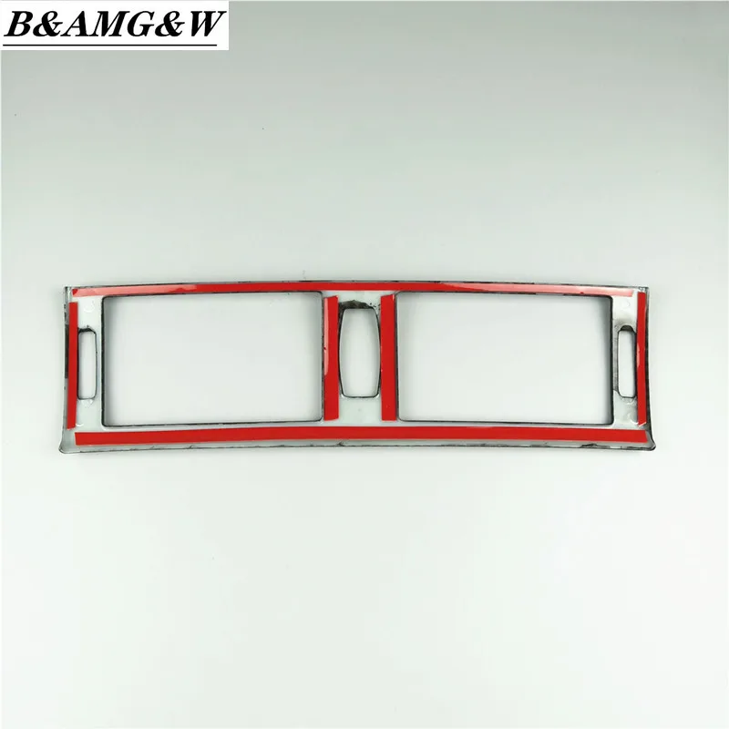 Car Styling Center Console Air Outlet Frame Decoration Cover Trim For BMW X5 E70 X6 E71 2008-2014 Interior Auto Accessories | Автомобили и