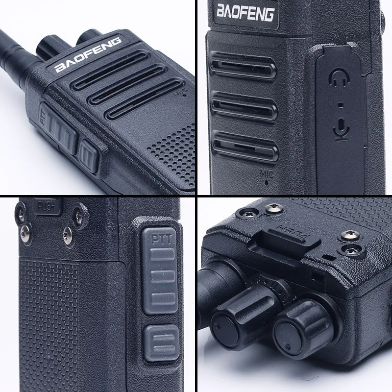 OPPXUN For Baofeng C6 Ham Transmitter UHF 400-470MHZ 8W Portable Walkie Talkie for Hotel Bank Store Super Market Two Way Radio