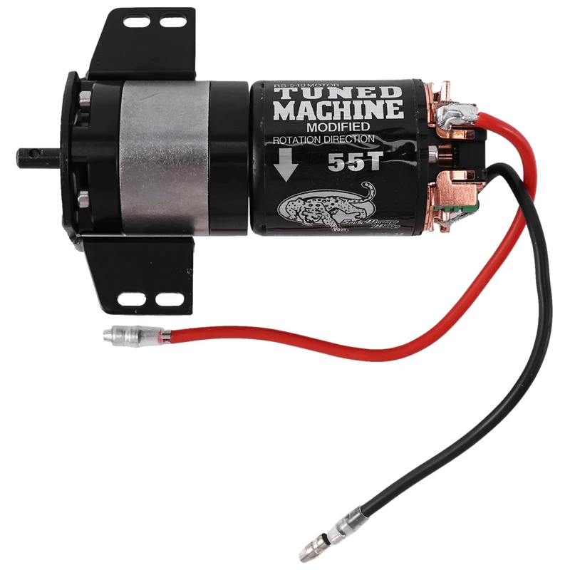 

1:5 Ratio Reducer Planetary Gearbox Transmission with 540 55T Motor for RC Crawler Axial SCX10 D90 Redcat Traxxas Parts