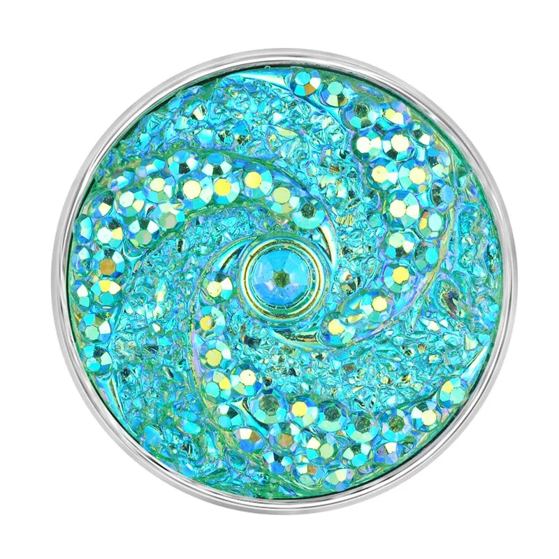 Светильник синий дизайн кнопки 18 мм Оснастки Подвески fit Имбирное печенье jewelry Vn