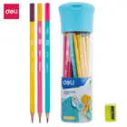 DELI Графитовые Карандаши для школы 1 бочка (30 шт.) HB2B милый карандаш для рисования карандаши для детей EU53006 EU53106