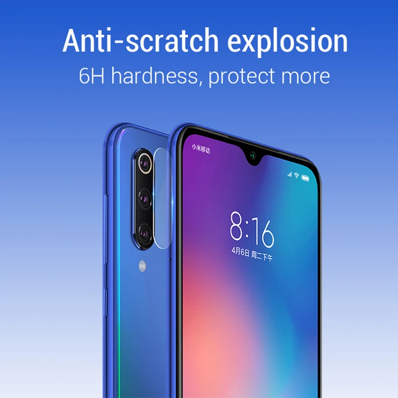 Закаленное стекло 9D для объектива камеры Xiaomi Mi 9 Se 8 Explorer HD Защитная пленка экрана