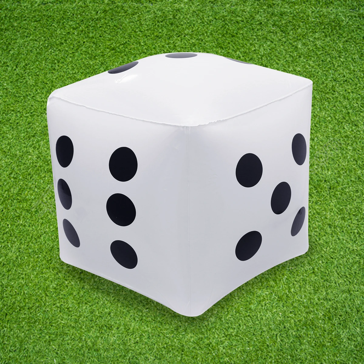 Упаковка из 2 ПВХ 32 см белые Кубики Игрушки для бассейна украшения дома