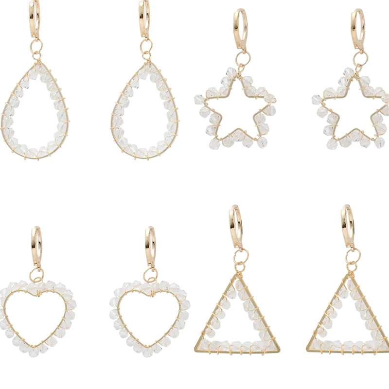 Корейская версия Dongdaemun популярный с украшением в виде кристаллов пятиконечной