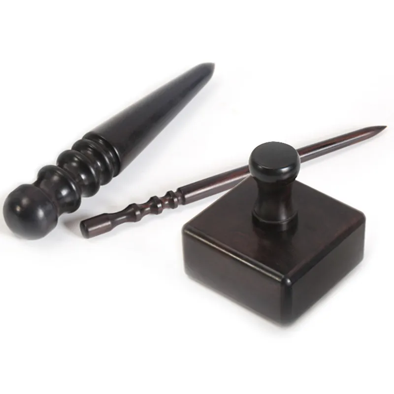 Кожаные кромки шлифовальный стержень сандаловое дерево обрезки полированные