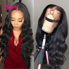 Парик BodyWave 13*4, парики из прозрачных человеческих волос на сетке спереди, парик с застежкой 4x4, парик с волнистыми волосами 28 и 30 дюймов, парики из малайзийских человеческих волос