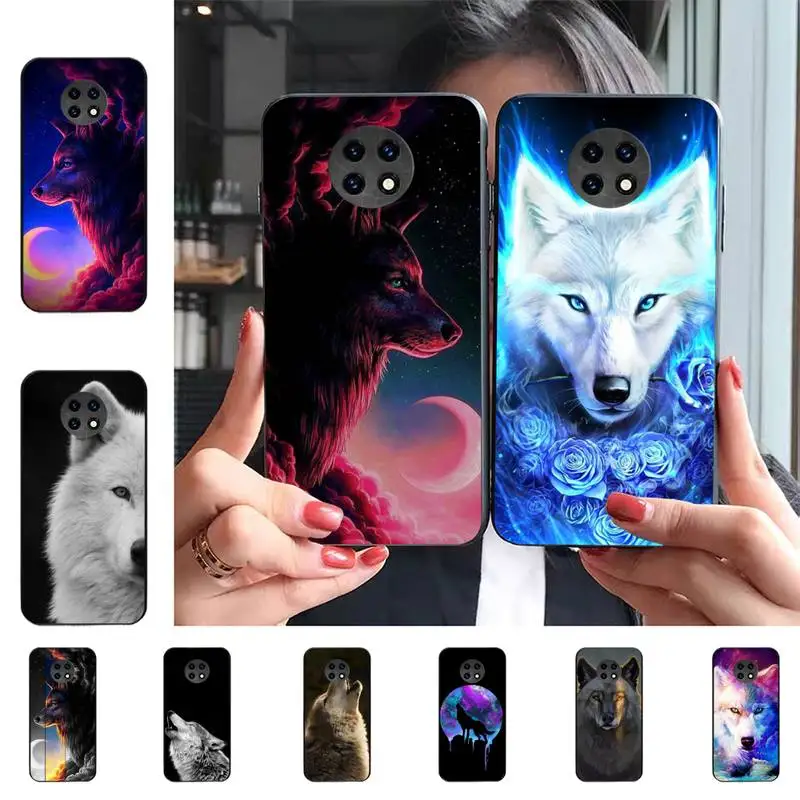 

Animal Wolf Art Phone Case For Redmi 9 5 S2 K30pro Silicone Fundas for Redmi 8 7 7A note 5 5A Capa