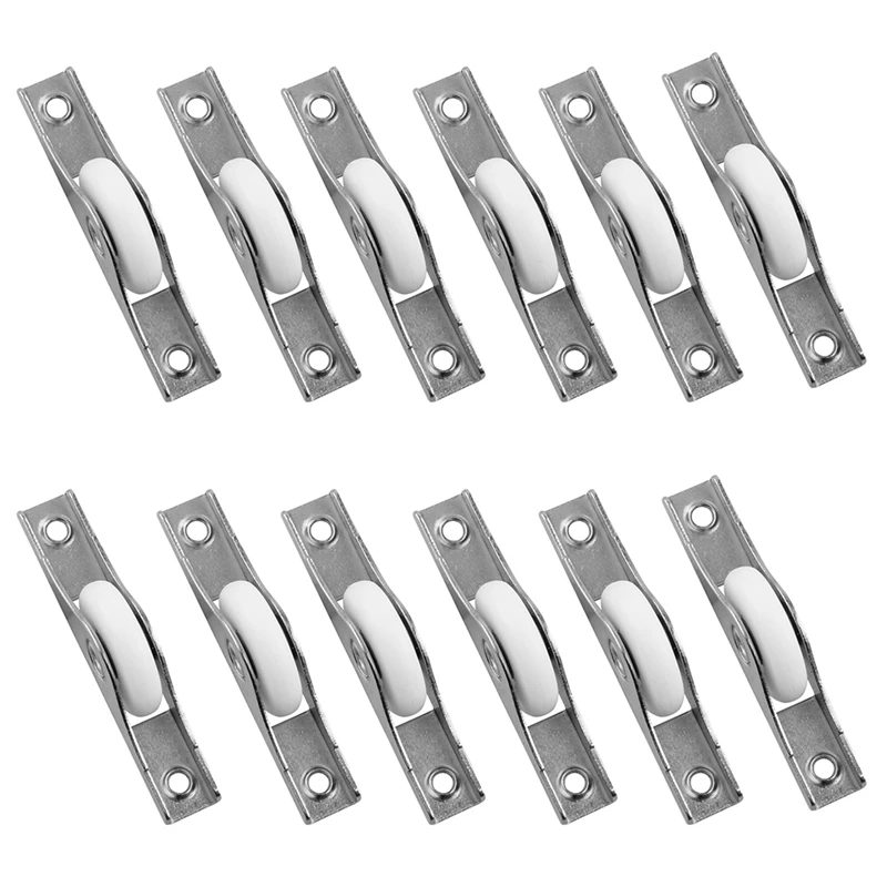 

Cabinet Wardrobe Nylon Sliding Wheel Door Window Roller Pulley Furniture Accessories