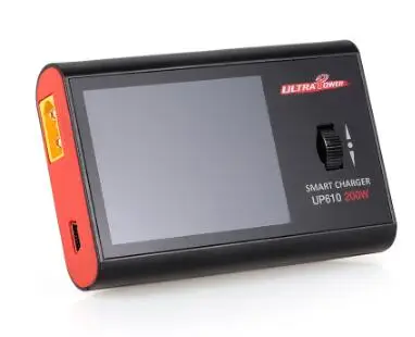Карманное умное зарядное устройство Ultra Power UP610 200 Вт для радиоуправляемого дрона