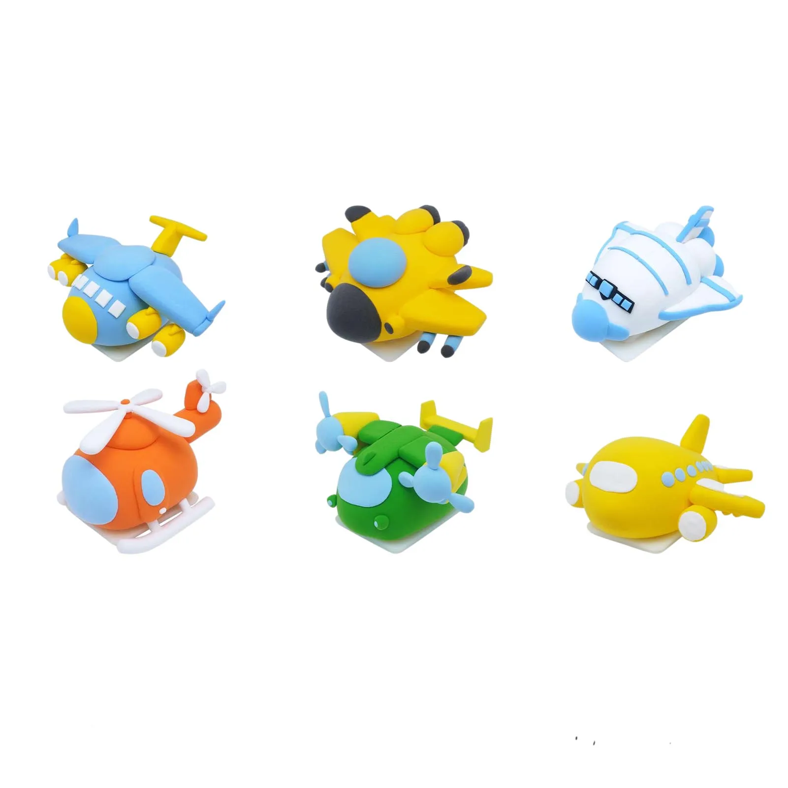 

Kids Modeling Clay DIY Toy Aircrafts Plasticine Mold Non-toxic Odorless Molding Kit Kids Educational Slime Toys