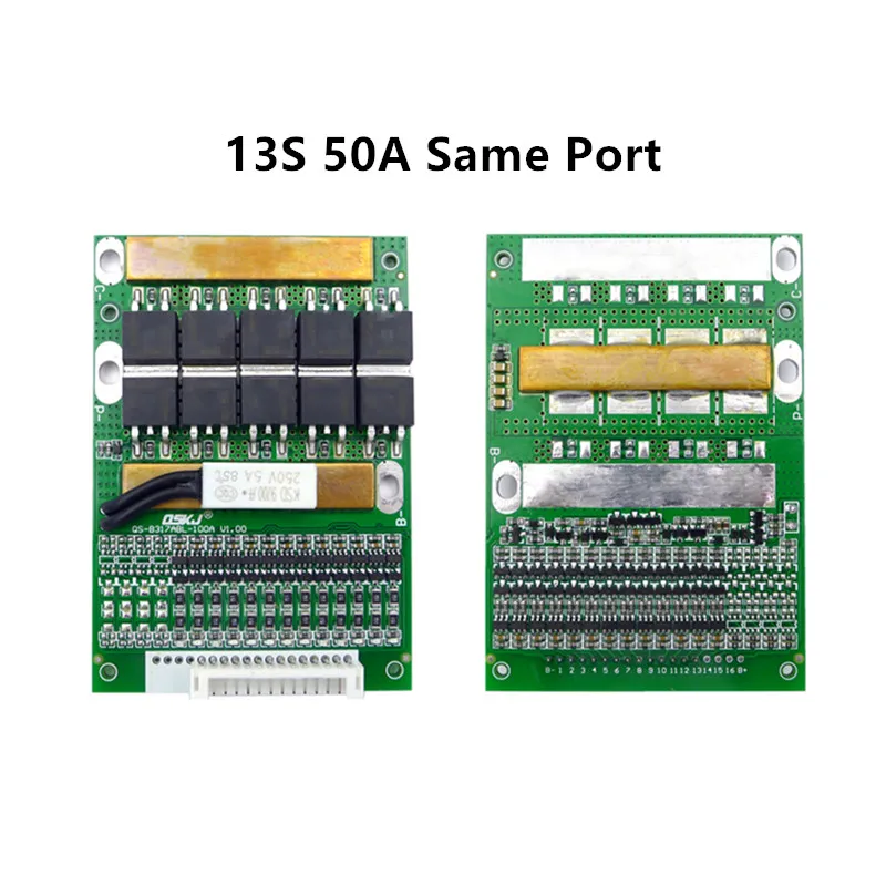 Балансировочная плата 6S 13S 25A 35A 50A 80A 150a BMS 24 В 36 48 тройная ЛИТИЕВАЯ/LiFePo4 батарея