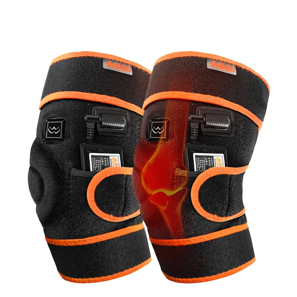 Теплые наколенники с подогревом и перезаряжаемой батареей для мужчин женщин