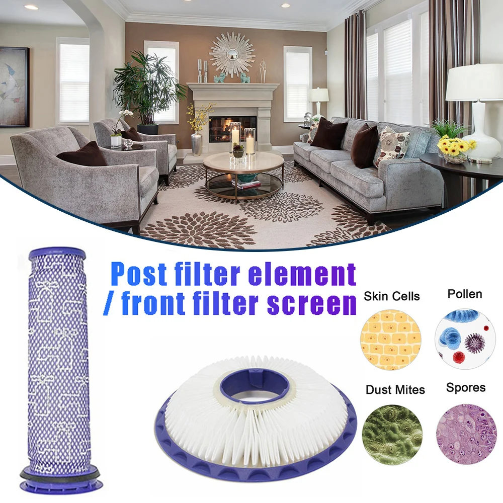 

Vacuum Cleaner Accessories For Dyson DC65 DC66 DC41, Multi Floor And Ball Vacuums 1 HEPA Filter And 1 Pre Filter