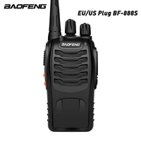 baofeng bf 888s walkie talkie 2w handheld uhf 400 470mhz 16ch two way portable cb radio euus plug 1800mah battery