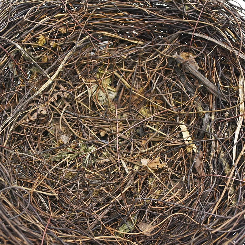 

8/10/15/20/25 cm Easter Rattan Nest Bunny Egg Base Fake Bird's Nest for Easter Home Decoration DIY Gift/Wreath Craft for Easter