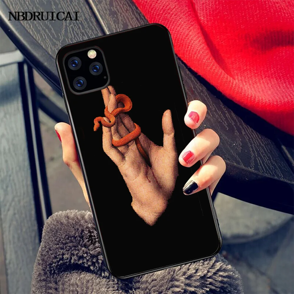 Мягкий черный чехол для iPhone 11 pro XS MAX 8 7 6 6S Plus X 5S SE XR | Мобильные телефоны и