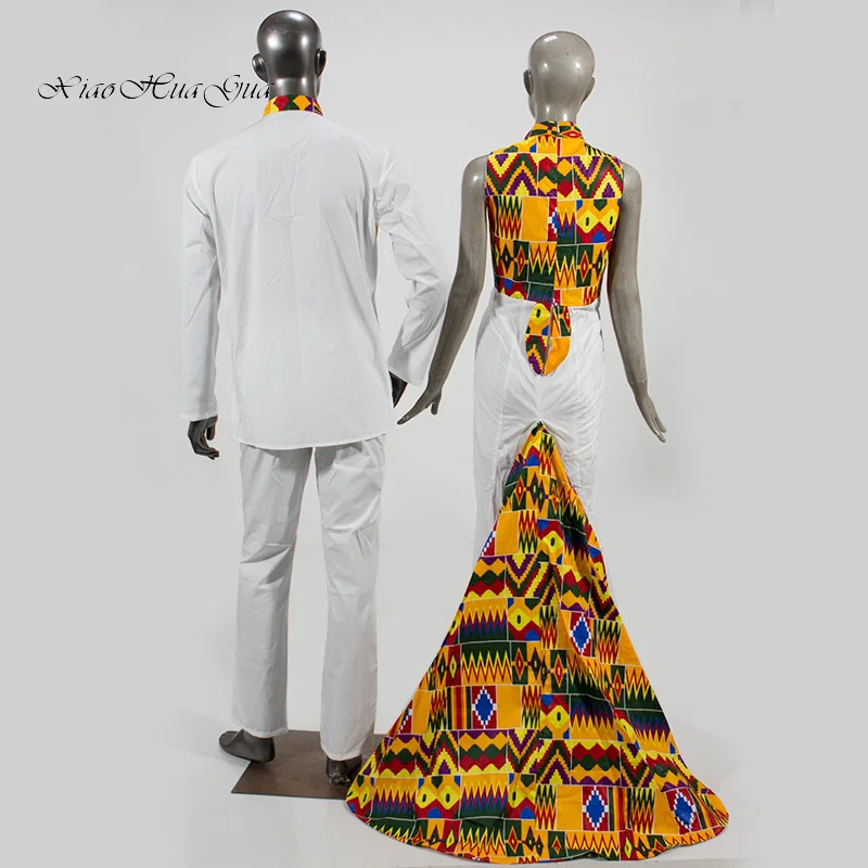 Африканские платья для пар африканские женщин и мужчин danshiki африканская одежда