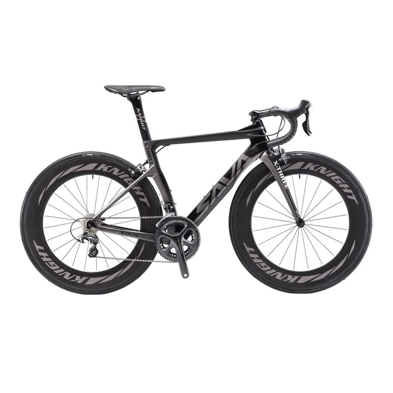 SAVA шоссейный велосипед из углеродного волокна с SHIMANO Ultegra R8000 88 мм комплекты колес