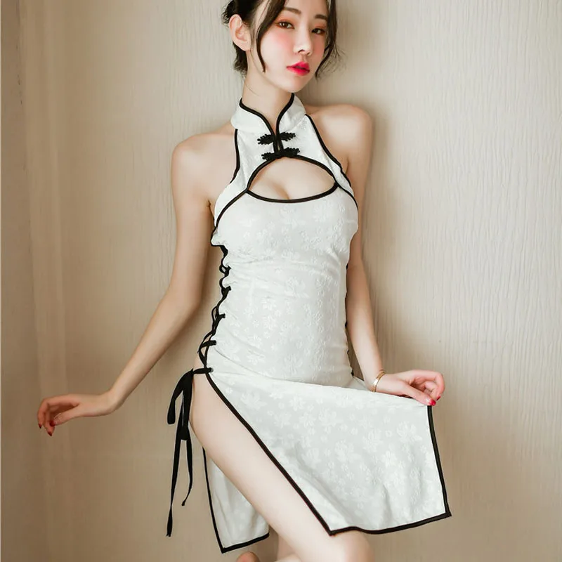 Магазин COYOUNG сексуальное Бандажное мини-платье с разрезом традиционное платье