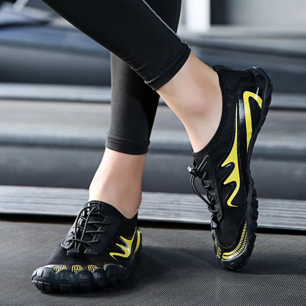 Пара модных походных туфель для пар быстросохнущая обувь бассейна пляжа пешего