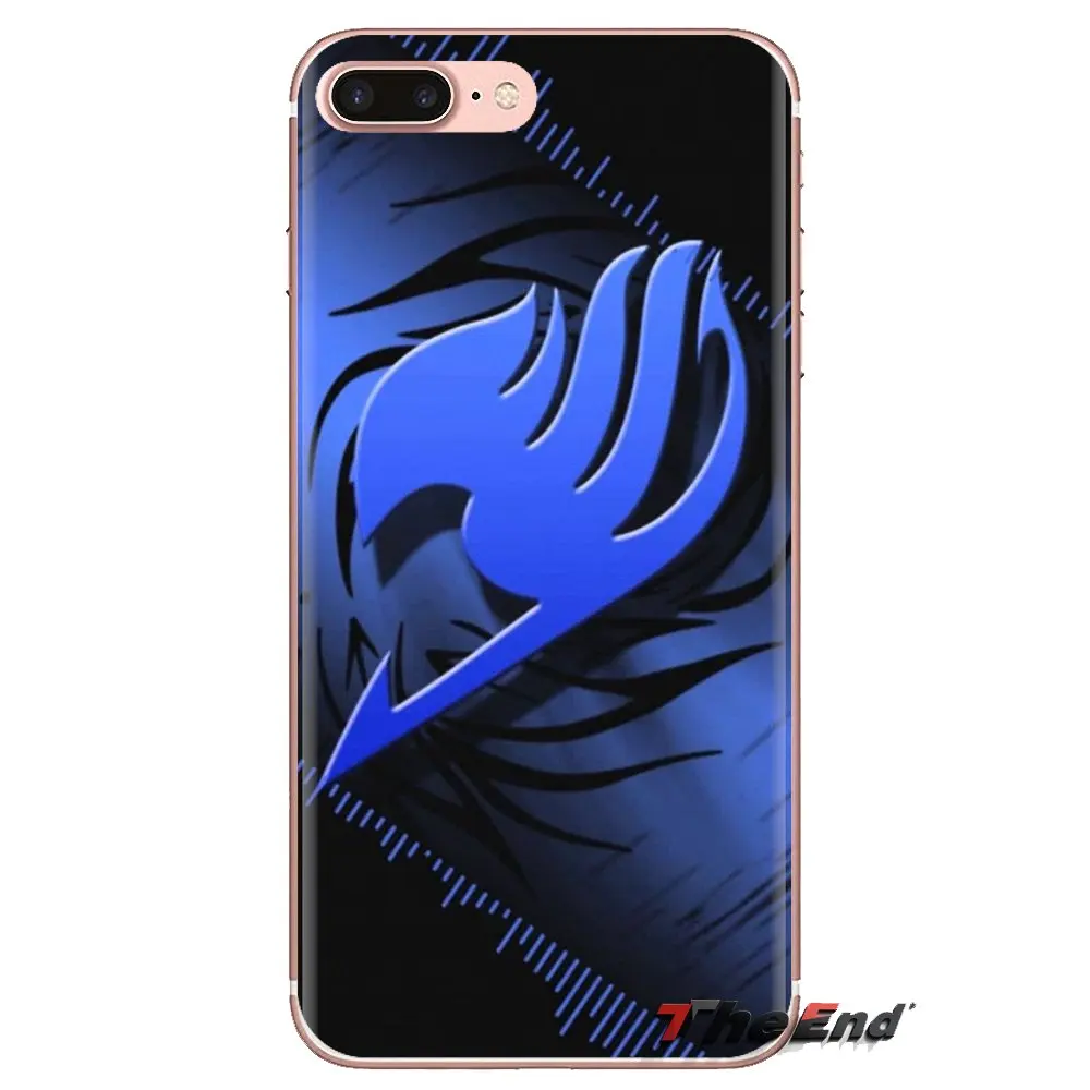 Для samsung Galaxy S3 S4 S5 мини S6 S7 край S8 S9 S10 Plus Note 3 4 5 8 9 прозрачные мягкие чехлы Fairy Tail |