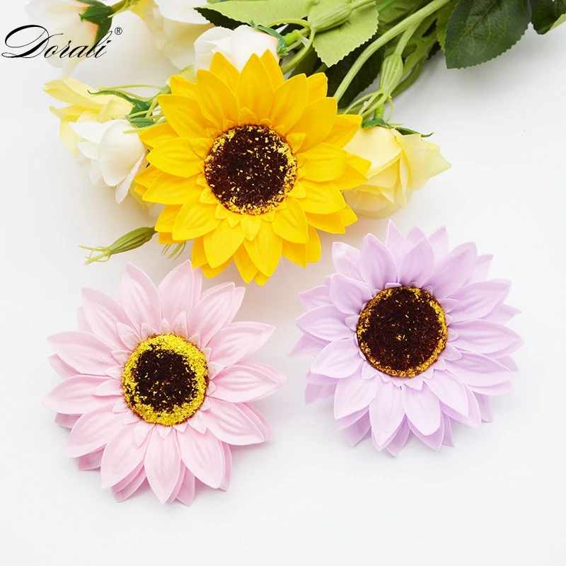 25 шт. Декоративный букет цветов в виде головы|Искусственные и сухие цветы| |