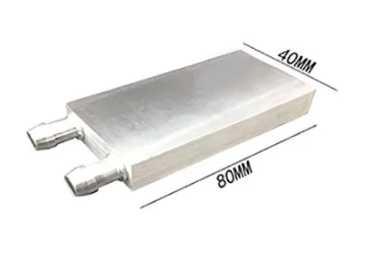 Auminum водяного охлаждения Блок 40x40x12 мм жидкостный охладитель водный радиатор для