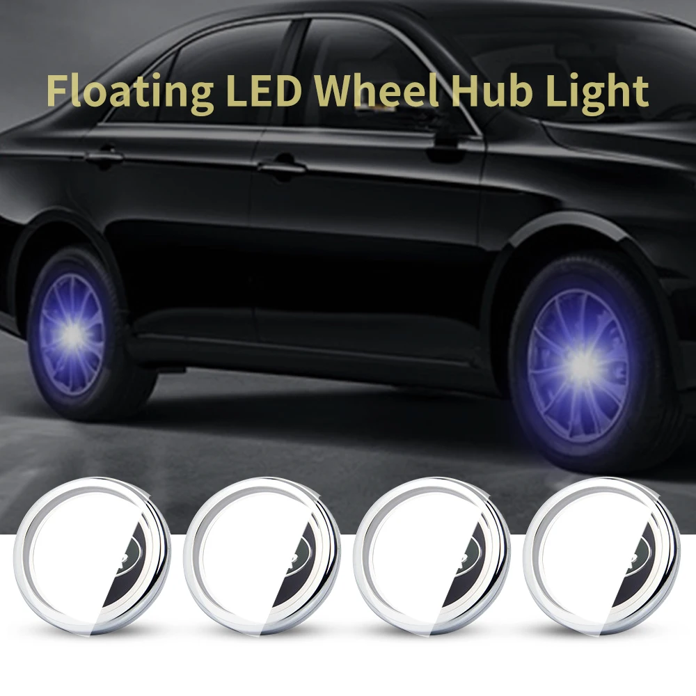 For Land Rover 66mm Hub Light Car Floating Illumination Energy Wheel Caps LED Center Cap Cover Lighting | Автомобили и мотоциклы