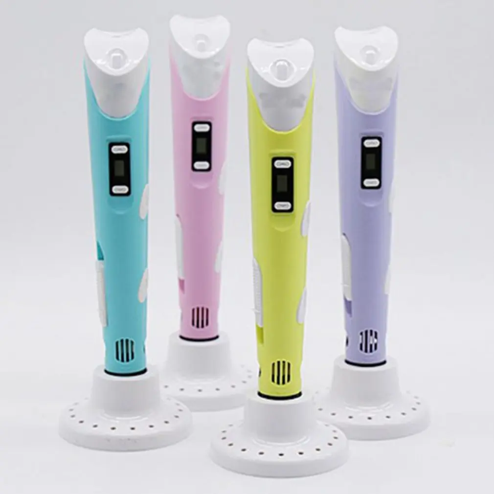 

3D Pen DIY 3D Printer Pen Drawing Pens 3d Printing Best for Kids With ABS Filament 1.75mm Christmas Birthday Gift