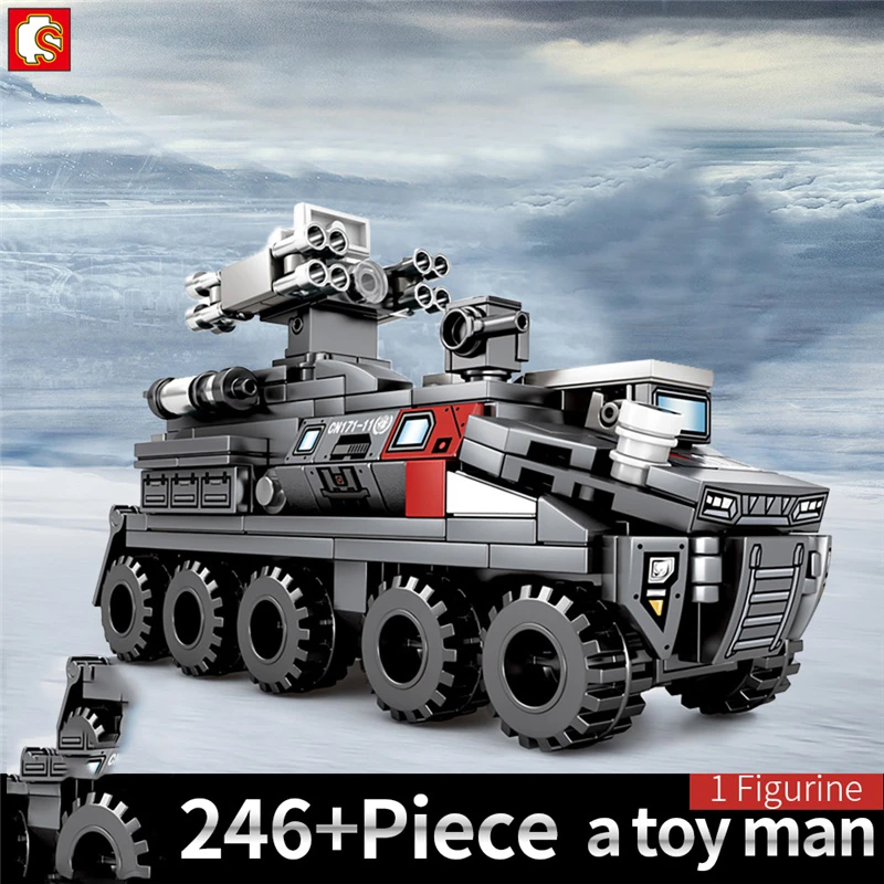 Сембо блок 200 + шт игрушки дети Кирпичи мальчики подарок на день рождения