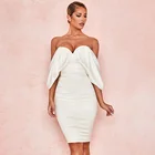 Сексуальные Платья для вечевечерние НКИ, ночного клуба, Белое Облегающее Платье CB, летнее платье, 2021