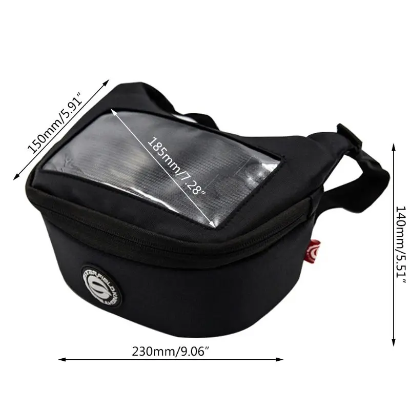 

Motorcycle Handlebar Bag Fuel Tank Bag Mobile Phone Touch Screen Earphone Bag 28GC