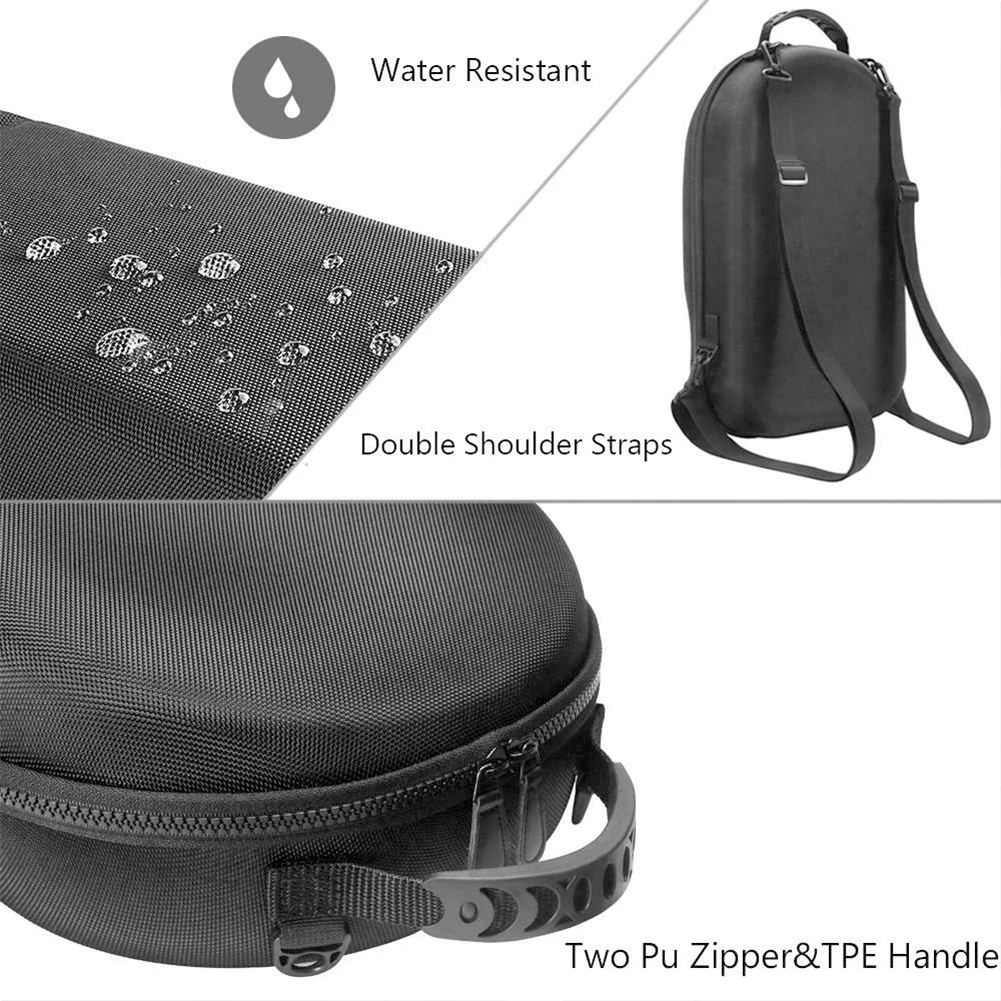 

Zipper VR Storage Carry Case Portable Solid Wear Resistant Shockproof Shell Anti Dust Accessories Protection For Oculus Rift S