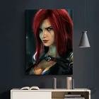 1 шт. Коварный клинок Катарина League of Legends игры плакат HD стены Картины для домашнего декора
