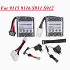 Литий-ионный аккумулятор 9,6 в для 9115 9116 S911 S912, обновленная запасная батарея для радиоуправляемого автомобиля, грузовика, 9,6 в, 800 мАч, 16500, перезаряжаемая батарея 6P, разъем для 9115