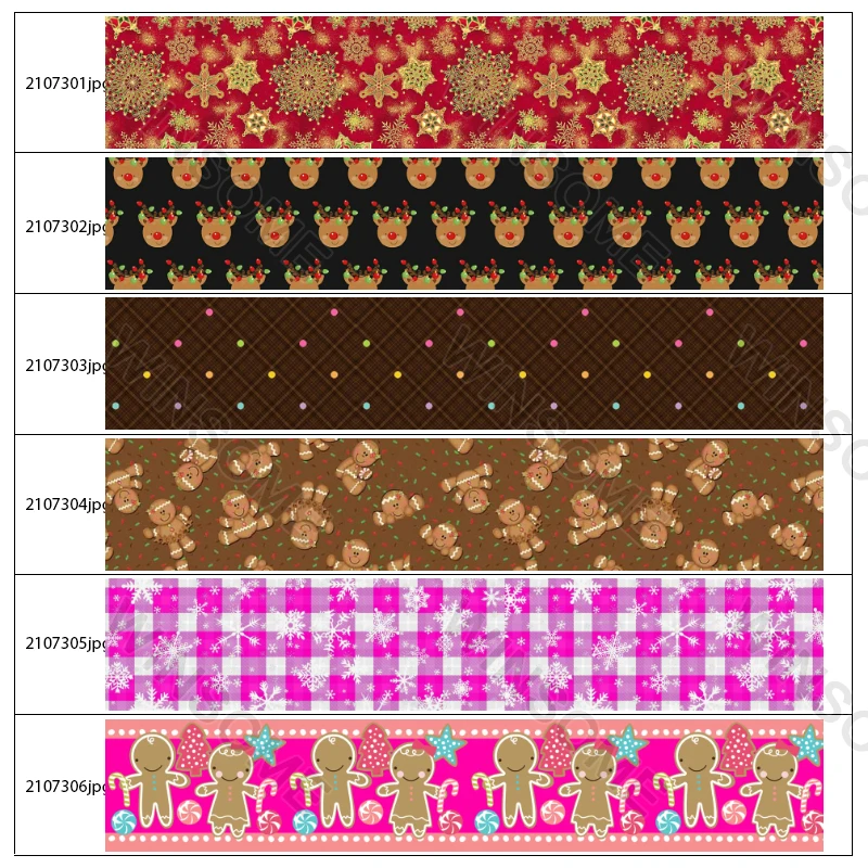

10 Yards Christmas Tree Cartoon Animal Car Grosgrain Ribbon DIY Handmade Material Headdress Holiday Gift