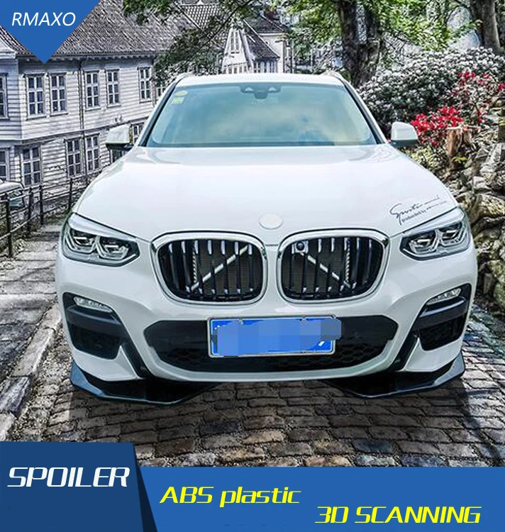 Для BMW X3 Body kit спойлер 2018 2019 для ABS задний передний бампер диффузор защитные