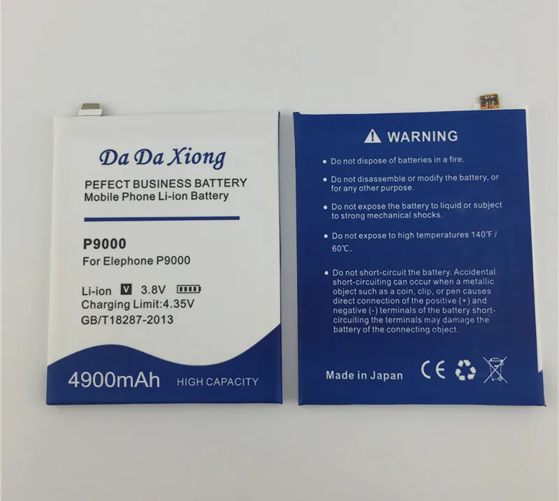 Аккумулятор 4900 мАч Elephone P9000 для аккумулятор Lite|battery for elephone|battery forbatteries batteries |