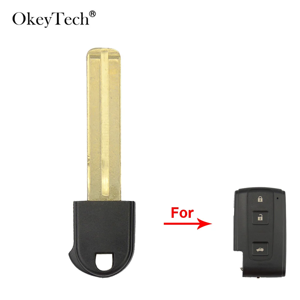 OkeyTech смарт-карт небольшой брелок для Toyota Prius 2004-2009 Corolla Camry Verso Автозапуск пульт