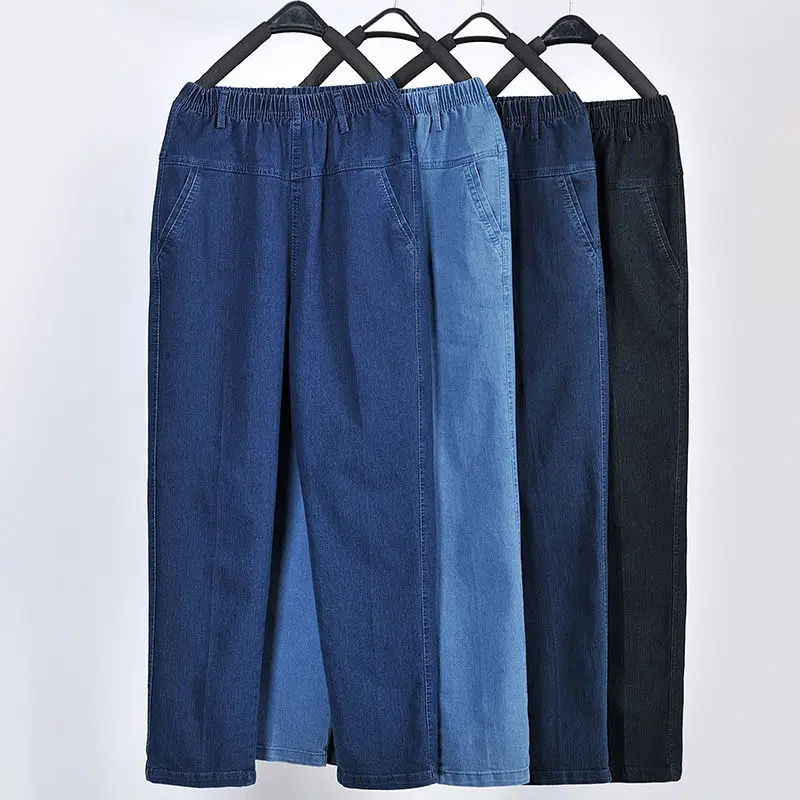 

Брюки женские, плотные, теплые, прямые, однотонные, на осень/зиму, для женщин среднего возраста, Q679, 2021