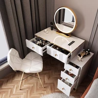 50 70cm dressing table with mirror storage makeup wooden chest of drawers vanity table bedroom furniture sets console furniture